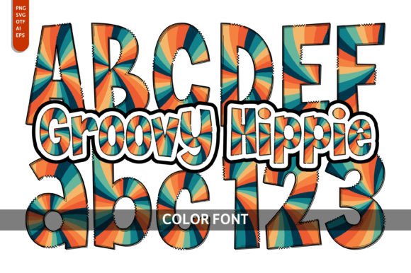 Channeling 70s Cool: The Groovy Hippie Font in Modern Design