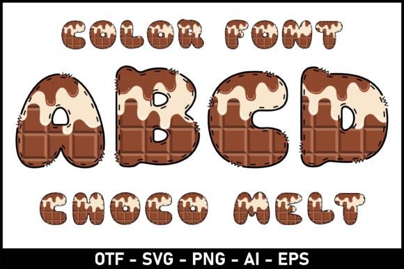 Choco Melt: A Playful Font for Creative Projects