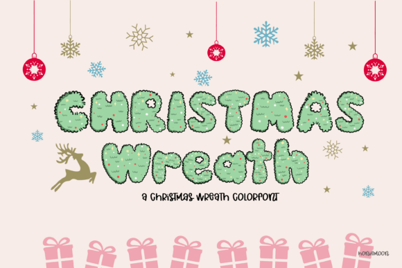 Christmas Wreath: A Festive Typeface for Holiday Cheer