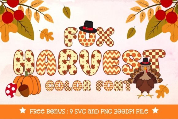 Fox Harvest: A Festive Typeface for Seasonal Design Projects
