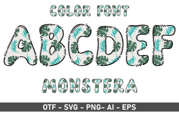 Monstera: The Playful Font That Brings Creative Projects to Life