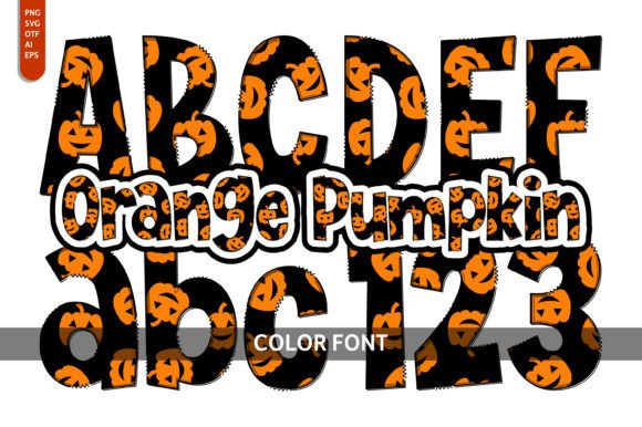 Orange Pumpkin: A Playful Font for Creative Projects