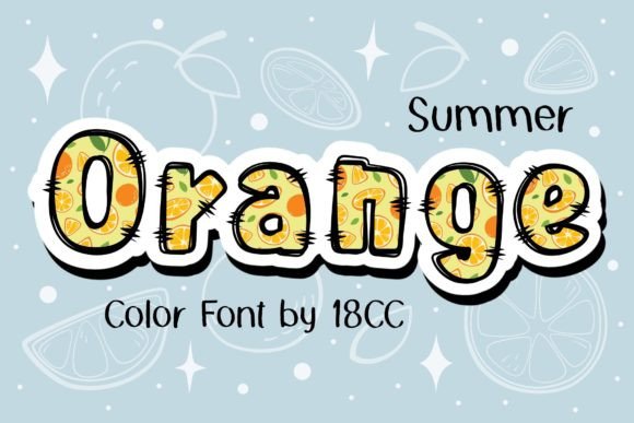Orange Summer: A Typeface That Captures the Season's Energy