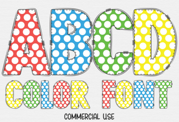 Polka Dots: A Playful Typeface for Bold Branding