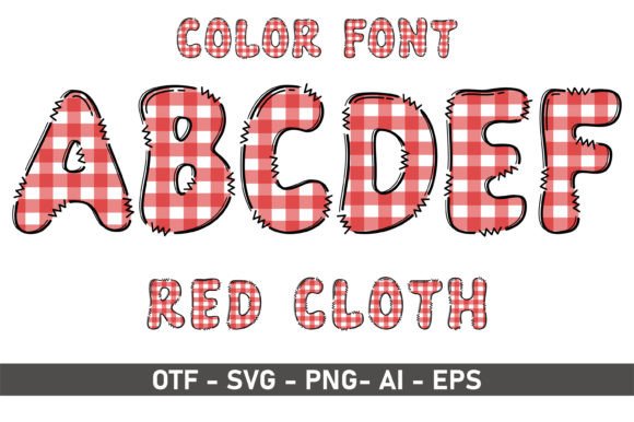 Red Cloth: A Playful Font for Creative Branding