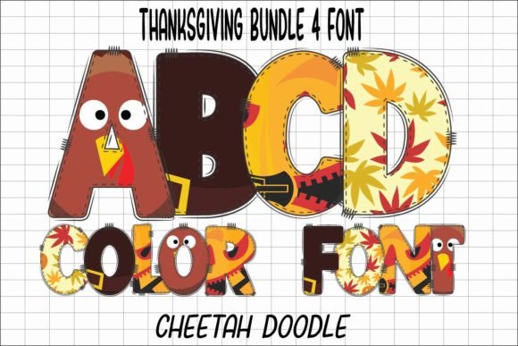 Thanksgiving Day Font: A Bold Choice for Festive Designs