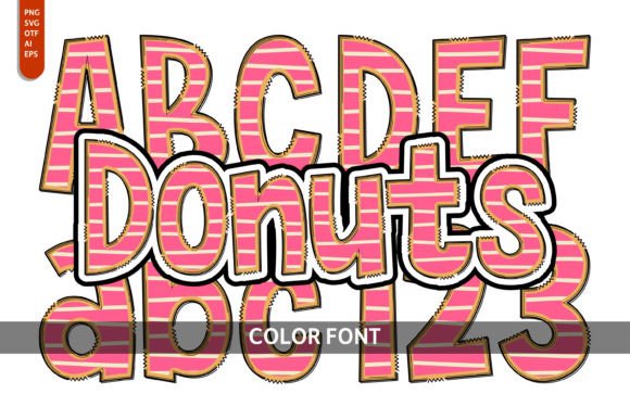 The Donuts Font: A Sweet Treat for Your Design Toolbox