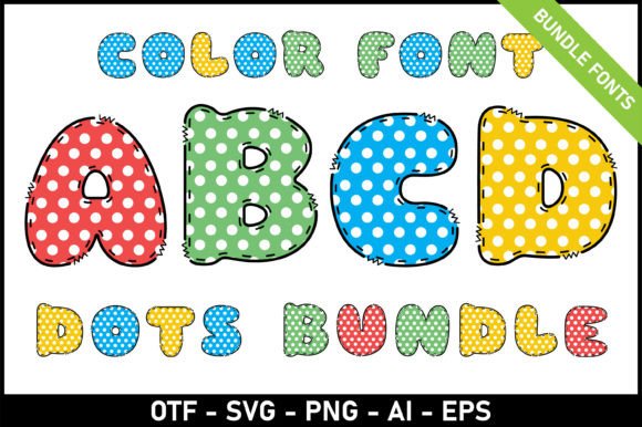The Dots Bundle: A Font Collection for Playful and Artistic Design