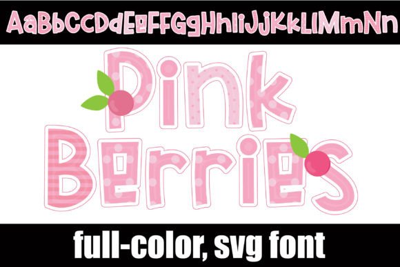 Why Pink Berries Is the Playful SVG Font Your Brand Needs